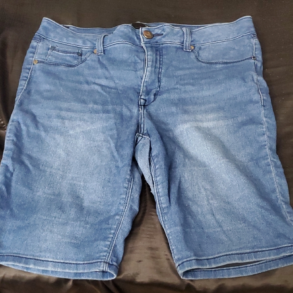 Womens Blue Jean Shorts